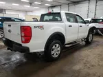 2020 Ford Ranger Xl White vin: 1FTER4FH6LLA50257