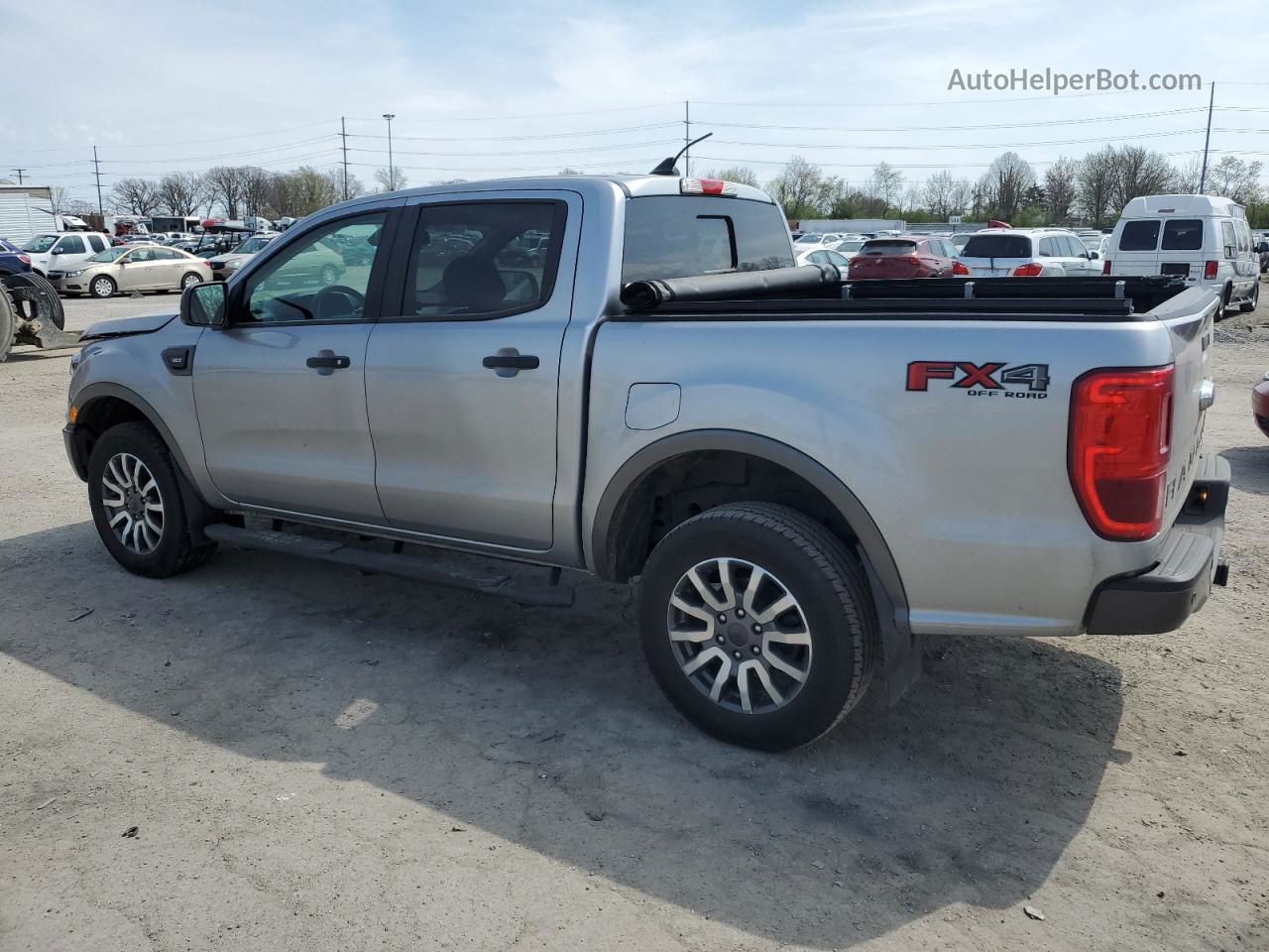 2020 Ford Ranger Xl Silver vin: 1FTER4FH6LLA50341