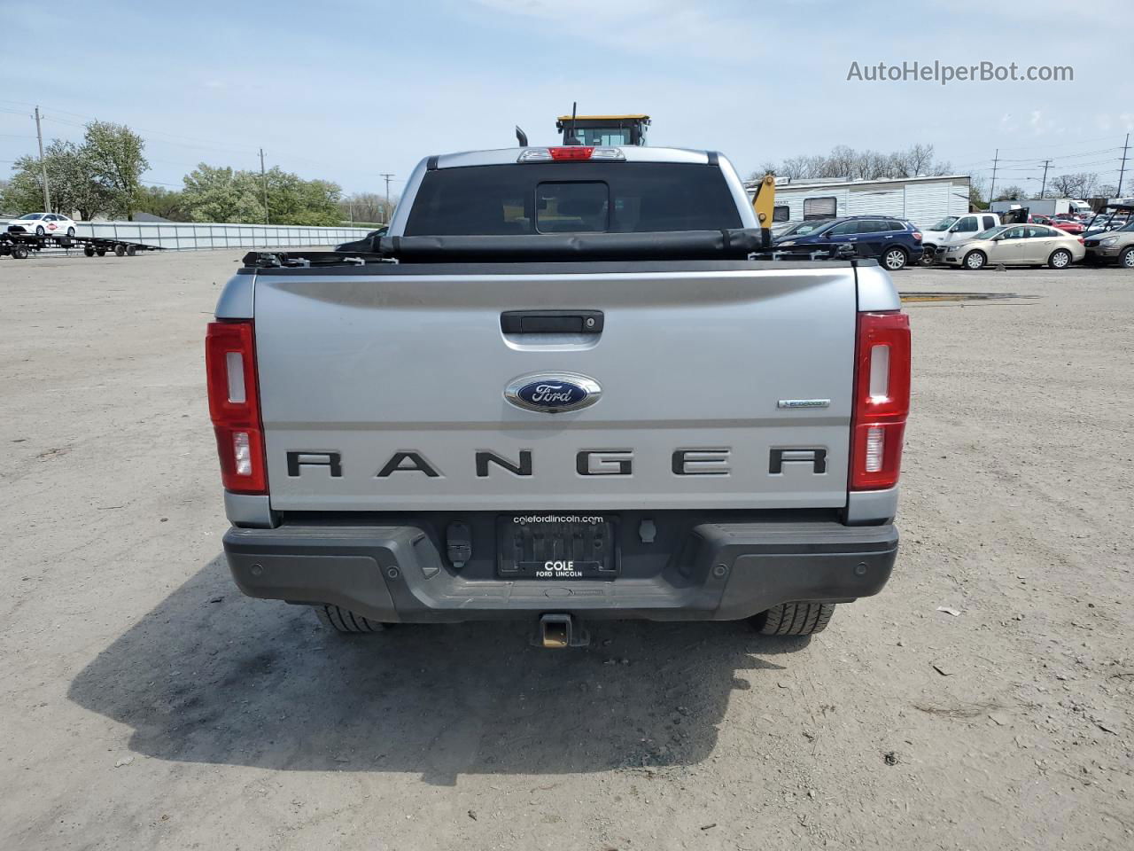 2020 Ford Ranger Xl Silver vin: 1FTER4FH6LLA50341