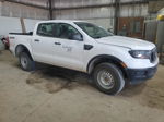 2020 Ford Ranger Xl White vin: 1FTER4FH6LLA70444