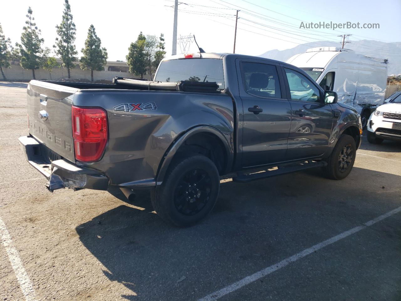 2020 Ford Ranger Xl Серый vin: 1FTER4FH6LLA80696