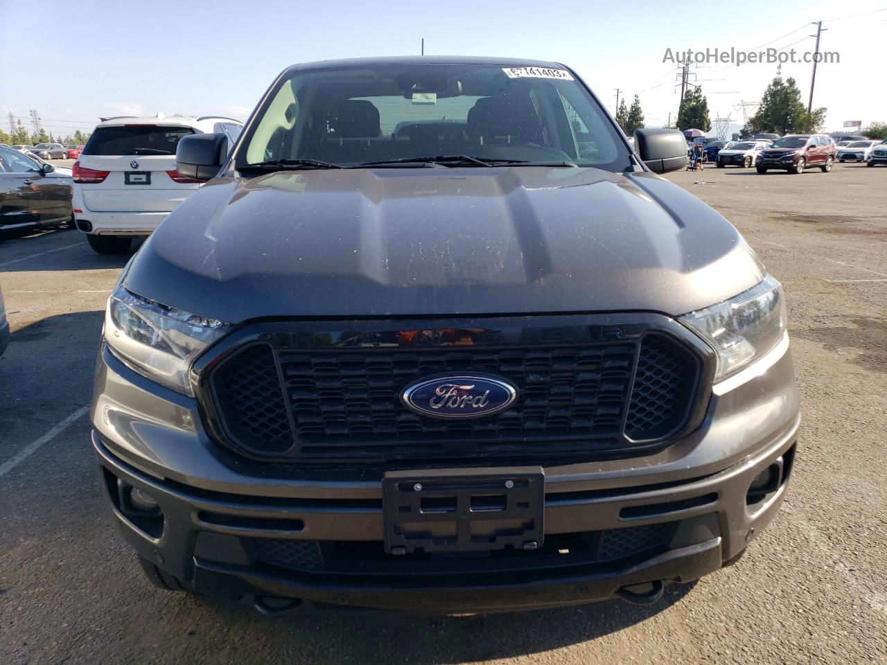 2020 Ford Ranger Xl Серый vin: 1FTER4FH6LLA80696