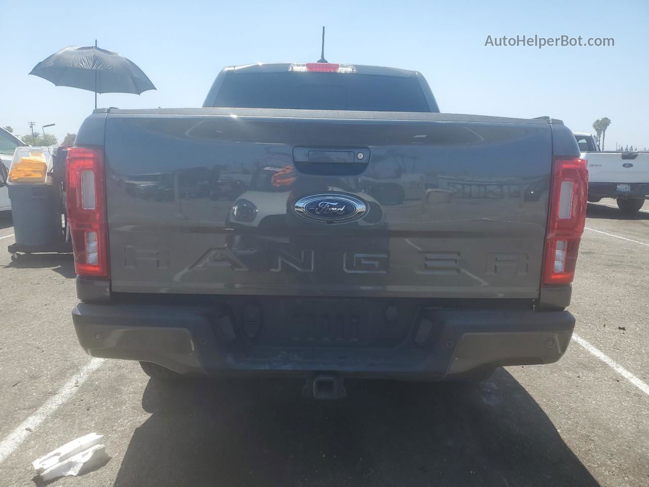 2020 Ford Ranger Xl Gray vin: 1FTER4FH6LLA80987