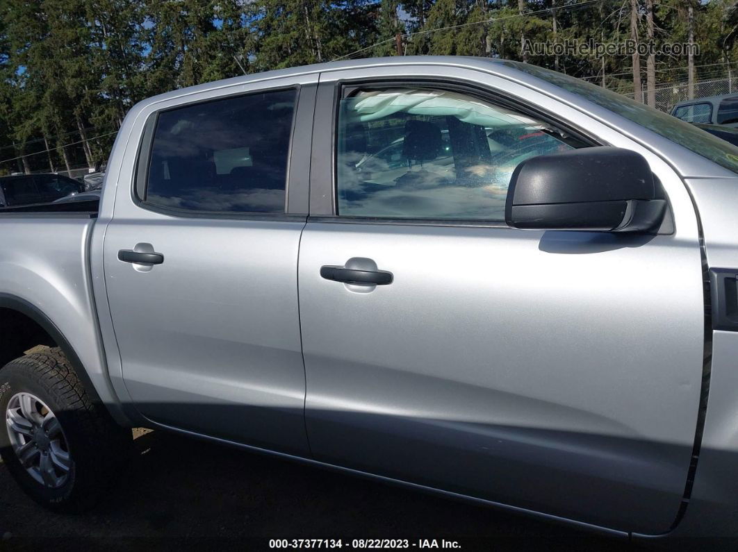 2019 Ford Ranger Xl/xlt/lariat Silver vin: 1FTER4FH7KLA28301