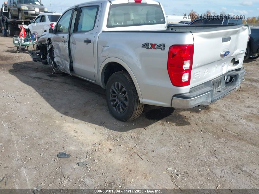 2019 Ford Ranger Xl Silver vin: 1FTER4FH7KLA33420