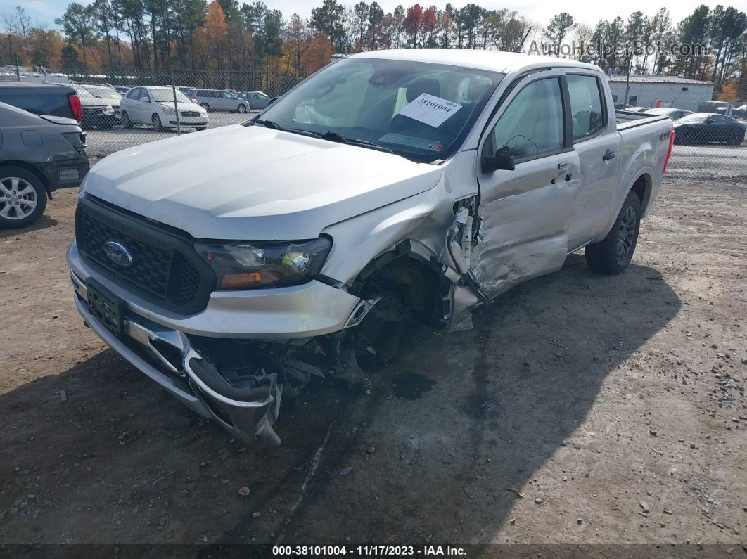 2019 Ford Ranger Xl Silver vin: 1FTER4FH7KLA33420