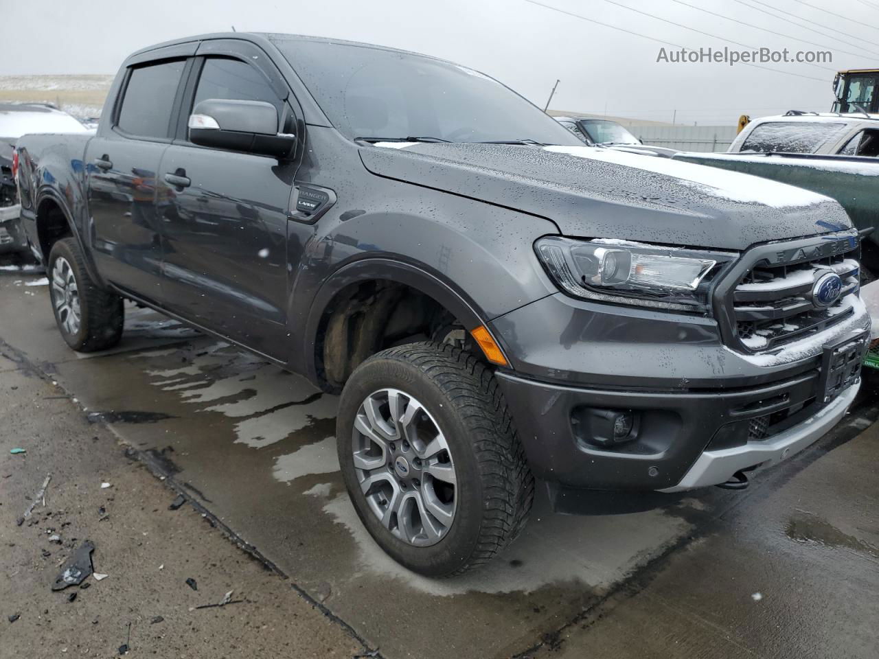 2019 Ford Ranger Xl Gray vin: 1FTER4FH7KLA38066