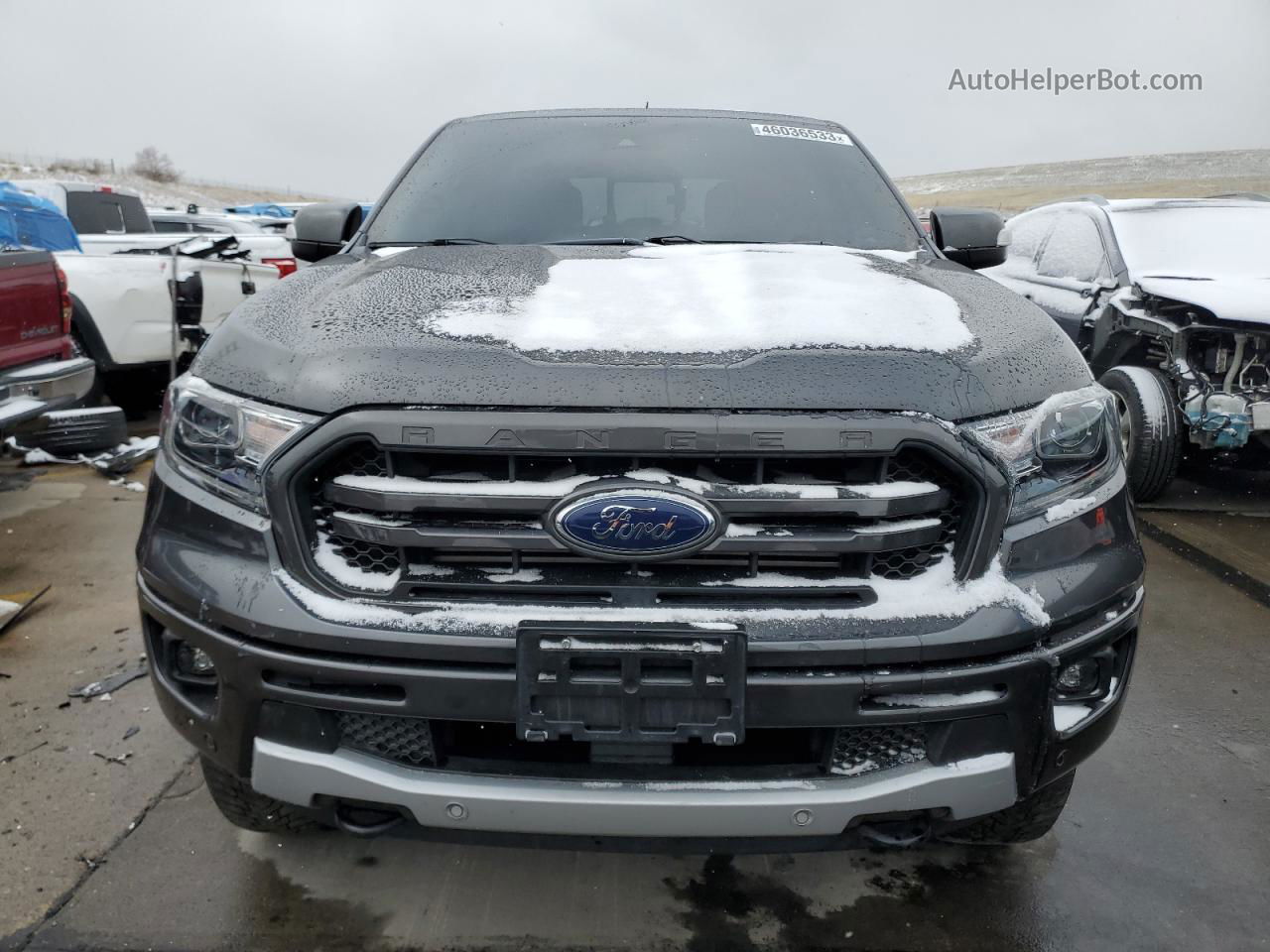 2019 Ford Ranger Xl Gray vin: 1FTER4FH7KLA38066