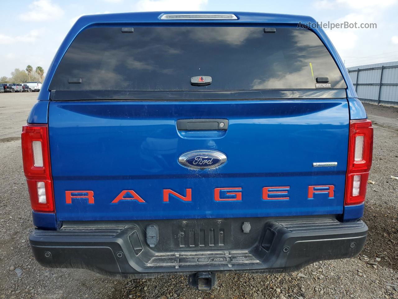 2019 Ford Ranger Xl Blue vin: 1FTER4FH7KLA49360
