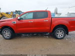 2019 Ford Ranger Lariat Orange vin: 1FTER4FH7KLA88059