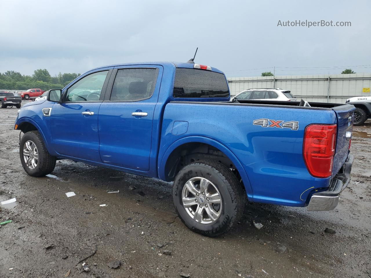 2019 Ford Ranger Xl Синий vin: 1FTER4FH7KLA88546