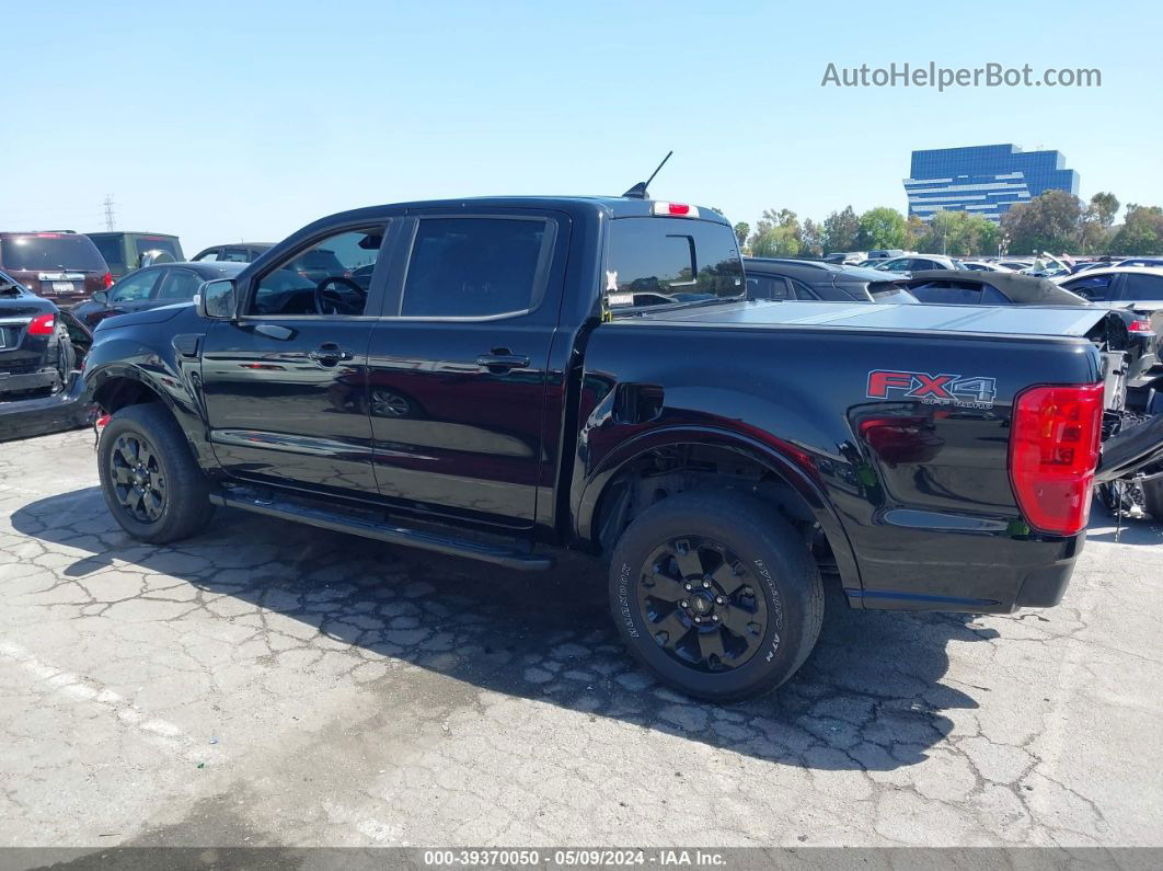 2019 Ford Ranger Lariat Black vin: 1FTER4FH7KLA99126