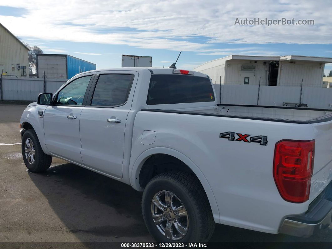 2020 Ford Ranger Xlt White vin: 1FTER4FH7LLA10057