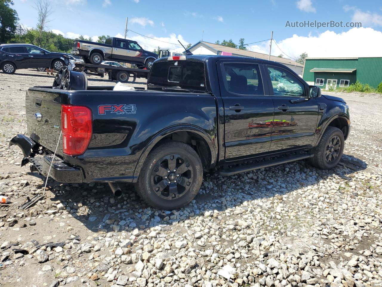 2020 Ford Ranger Xl Черный vin: 1FTER4FH7LLA31877