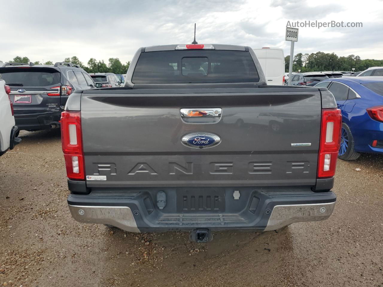 2020 Ford Ranger Xl Gray vin: 1FTER4FH7LLA44824