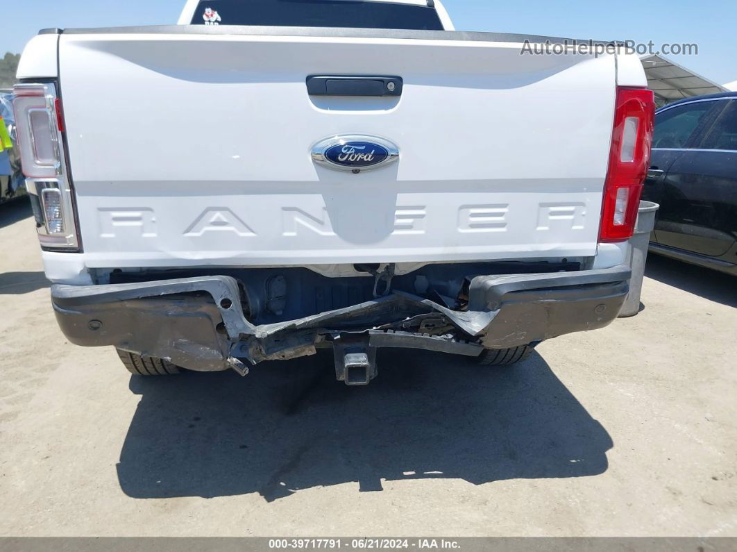 2020 Ford Ranger Xlt White vin: 1FTER4FH7LLA86135