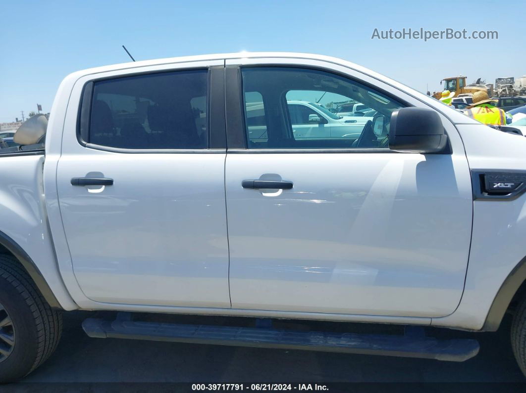 2020 Ford Ranger Xlt White vin: 1FTER4FH7LLA86135