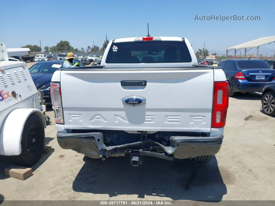 2020 Ford Ranger Xlt White vin: 1FTER4FH7LLA86135