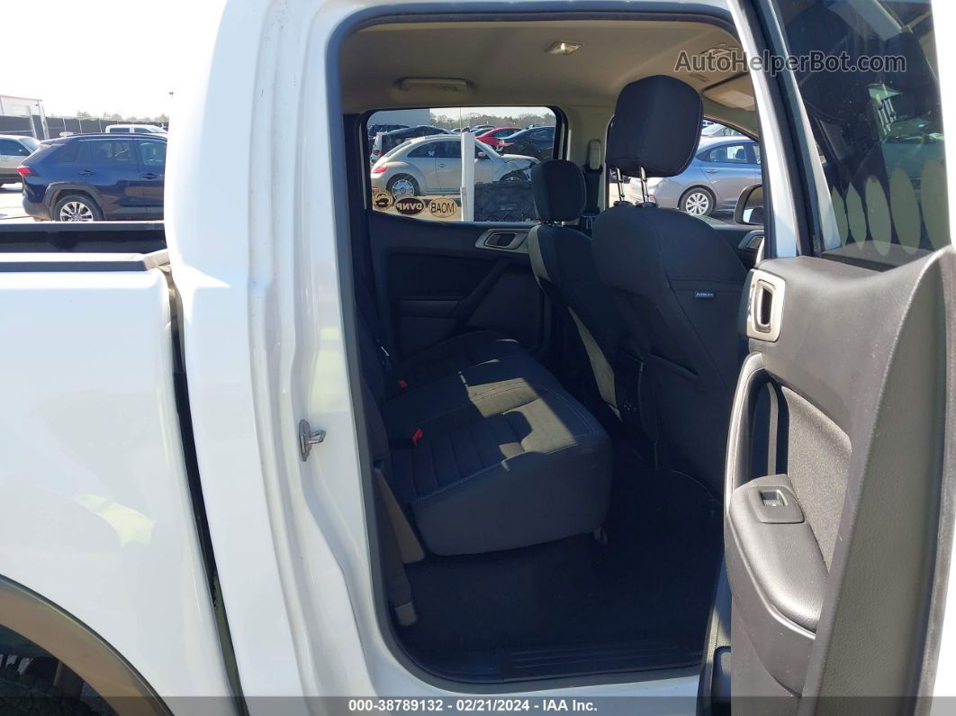 2019 Ford Ranger Xlt White vin: 1FTER4FH8KLA04802