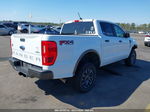 2019 Ford Ranger Xlt White vin: 1FTER4FH8KLA04802