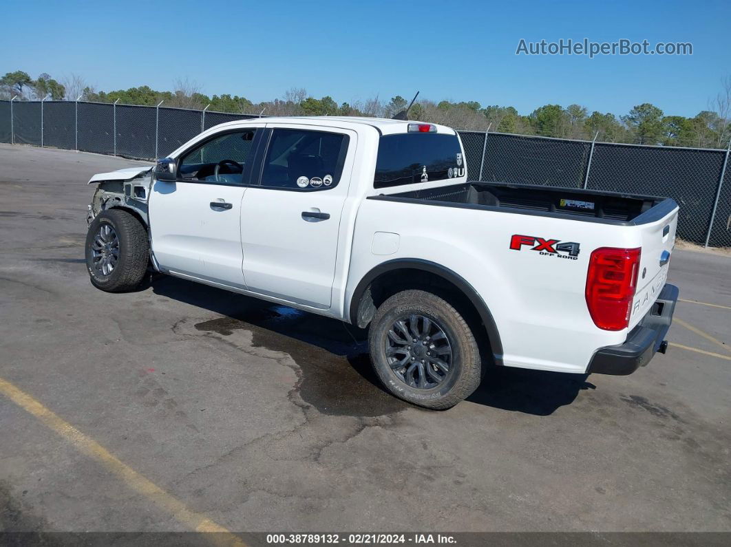 2019 Ford Ranger Xlt White vin: 1FTER4FH8KLA04802