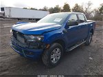 2019 Ford Ranger Xlt Blue vin: 1FTER4FH8KLA80519