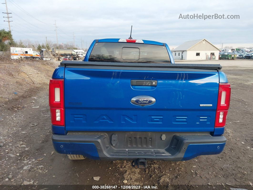 2019 Ford Ranger Xlt Blue vin: 1FTER4FH8KLA80519