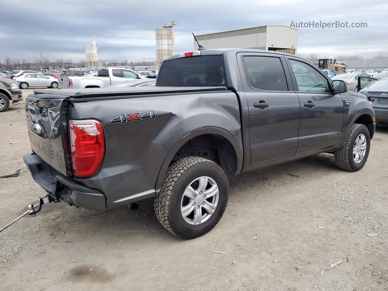 2019 Ford Ranger Xl Black vin: 1FTER4FH8KLB15219