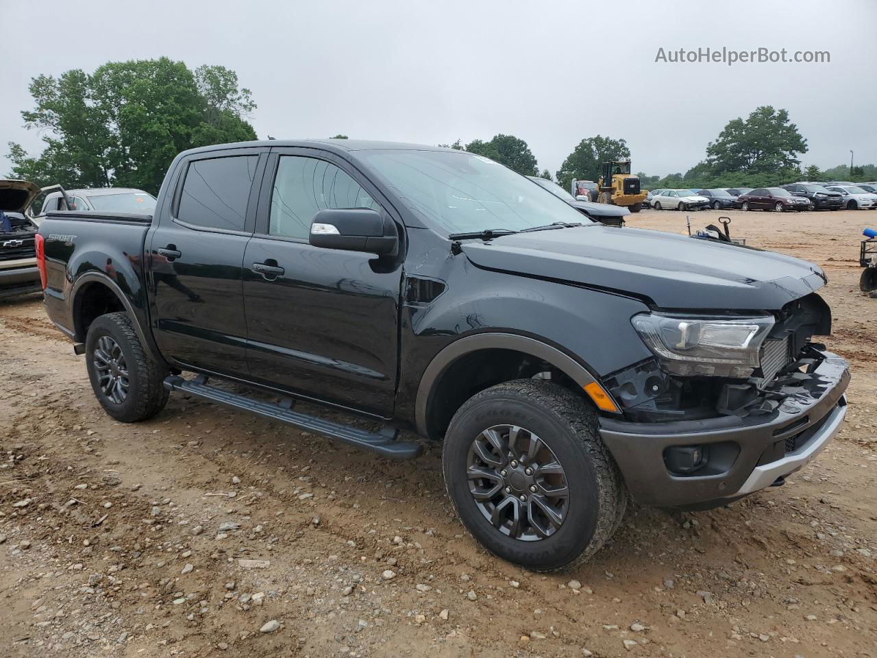 2019 Ford Ranger Xl Black vin: 1FTER4FH8KLB23286