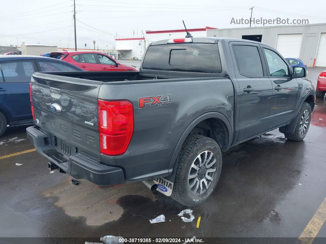 2020 Ford Ranger Lariat Gray vin: 1FTER4FH8LLA54973