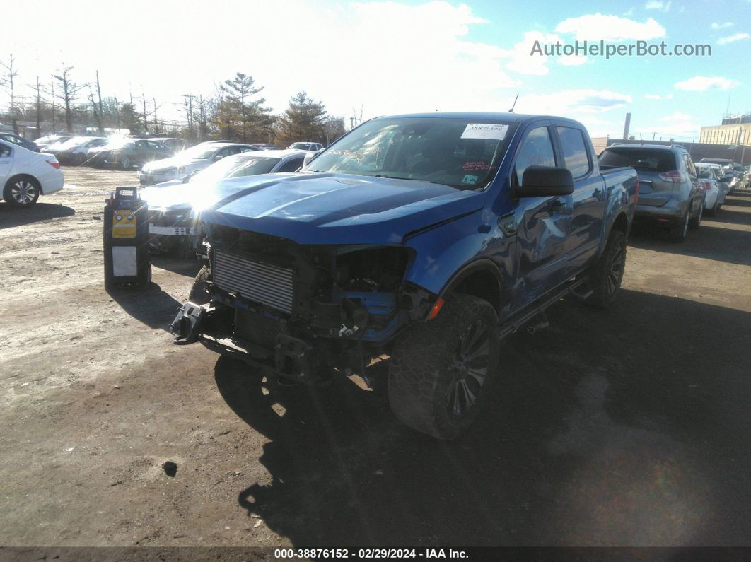 2019 Ford Ranger Xlt Blue vin: 1FTER4FH9KLA04307