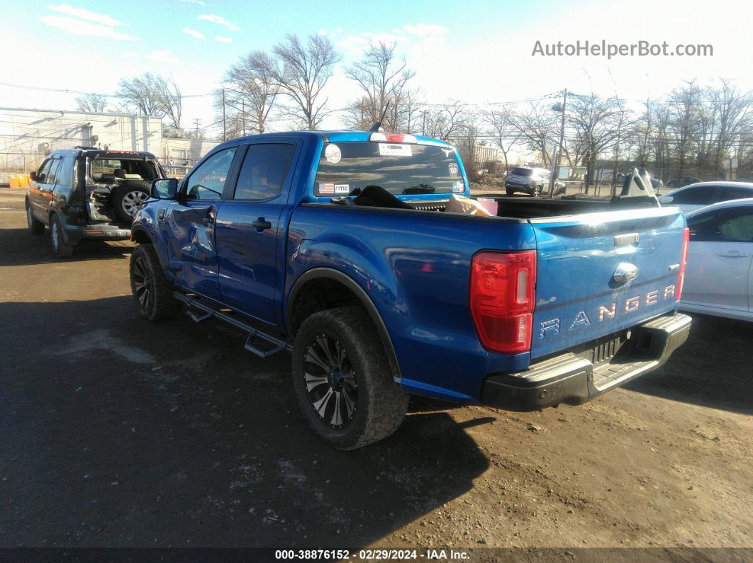 2019 Ford Ranger Xlt Blue vin: 1FTER4FH9KLA04307