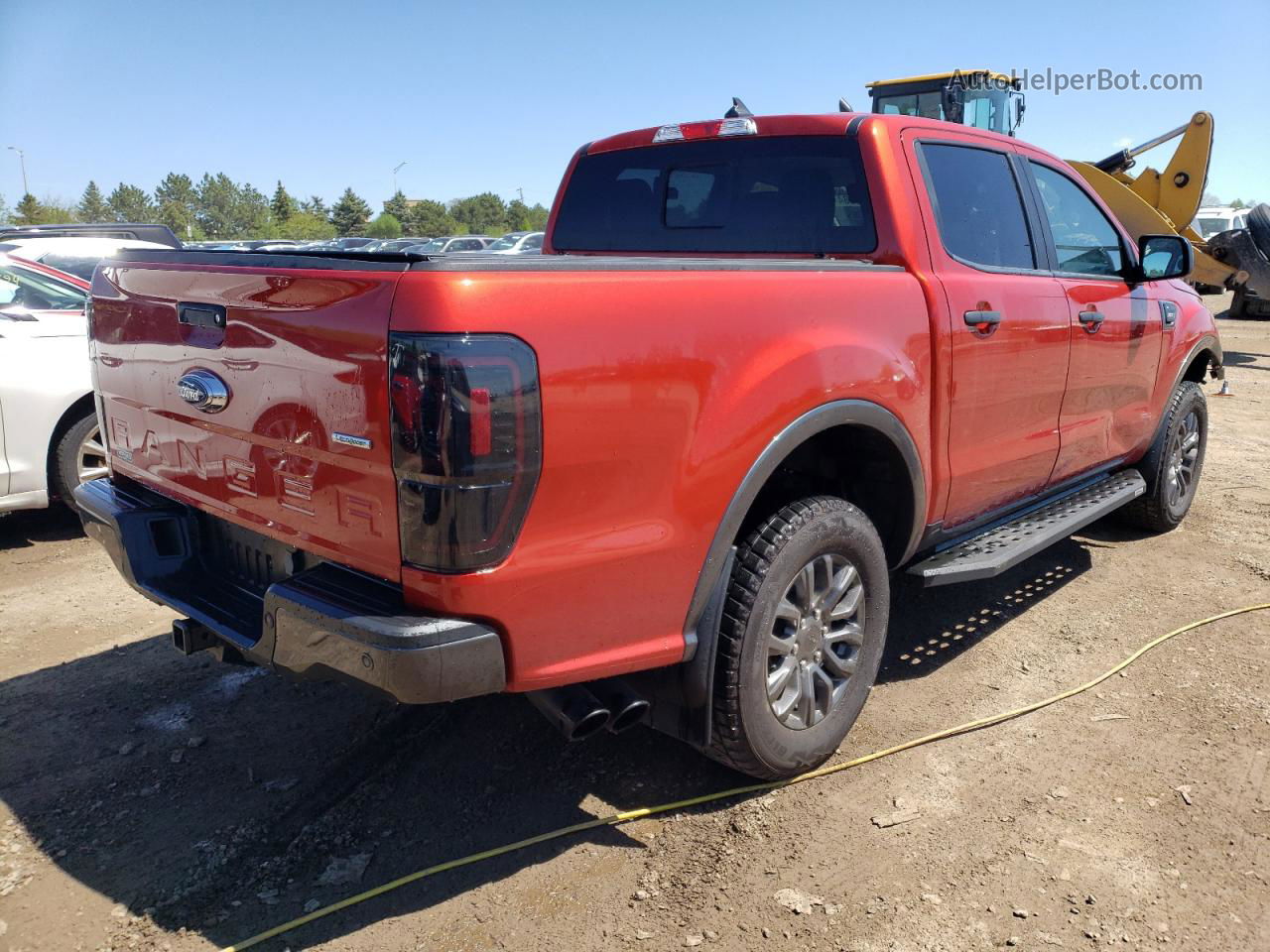 2019 Ford Ranger Xl Red vin: 1FTER4FH9KLA14822