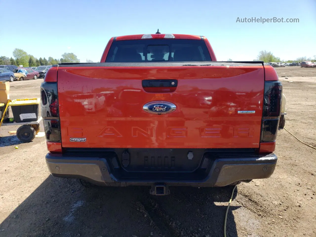 2019 Ford Ranger Xl Red vin: 1FTER4FH9KLA14822