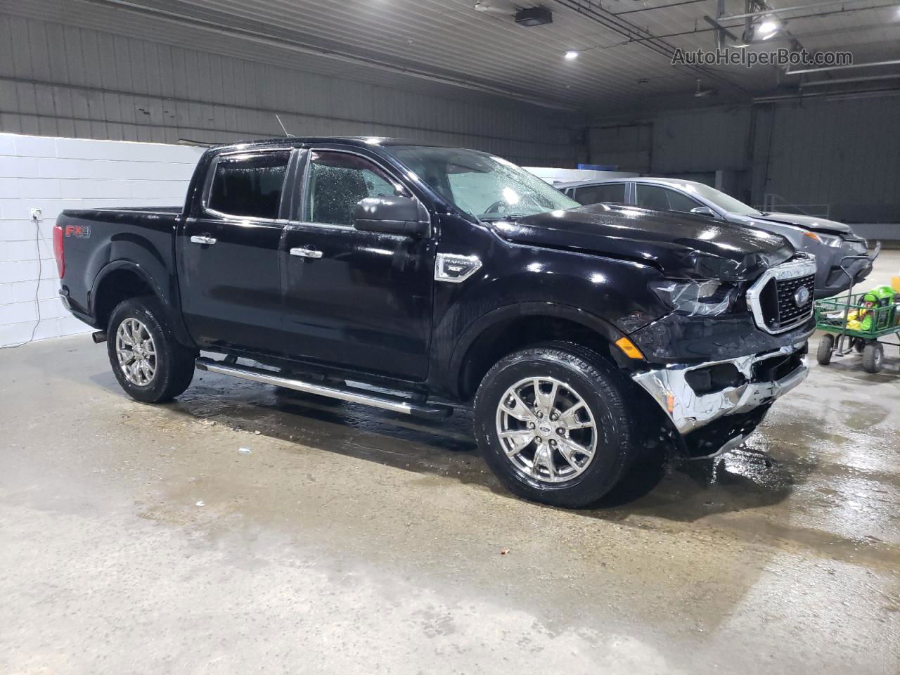 2019 Ford Ranger Xl Black vin: 1FTER4FH9KLA39641