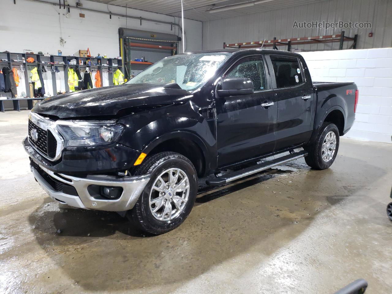 2019 Ford Ranger Xl Black vin: 1FTER4FH9KLA39641