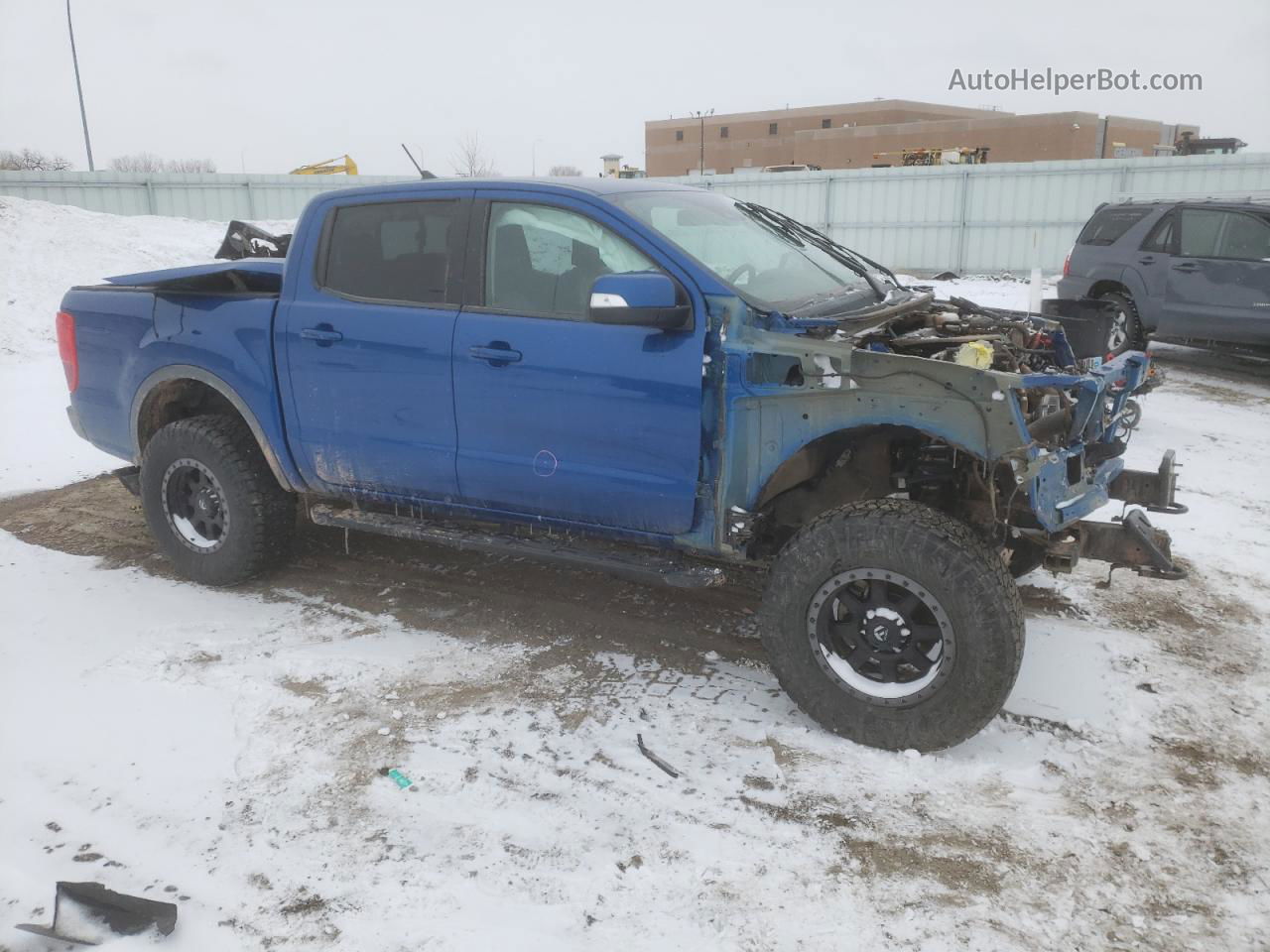 2019 Ford Ranger Xl Blue vin: 1FTER4FH9KLA41518