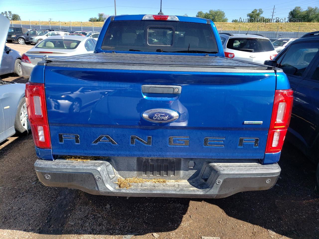 2019 Ford Ranger Xl Blue vin: 1FTER4FH9KLA45228