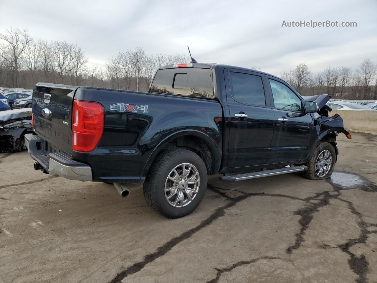 2019 Ford Ranger Xl Черный vin: 1FTER4FH9KLA65589