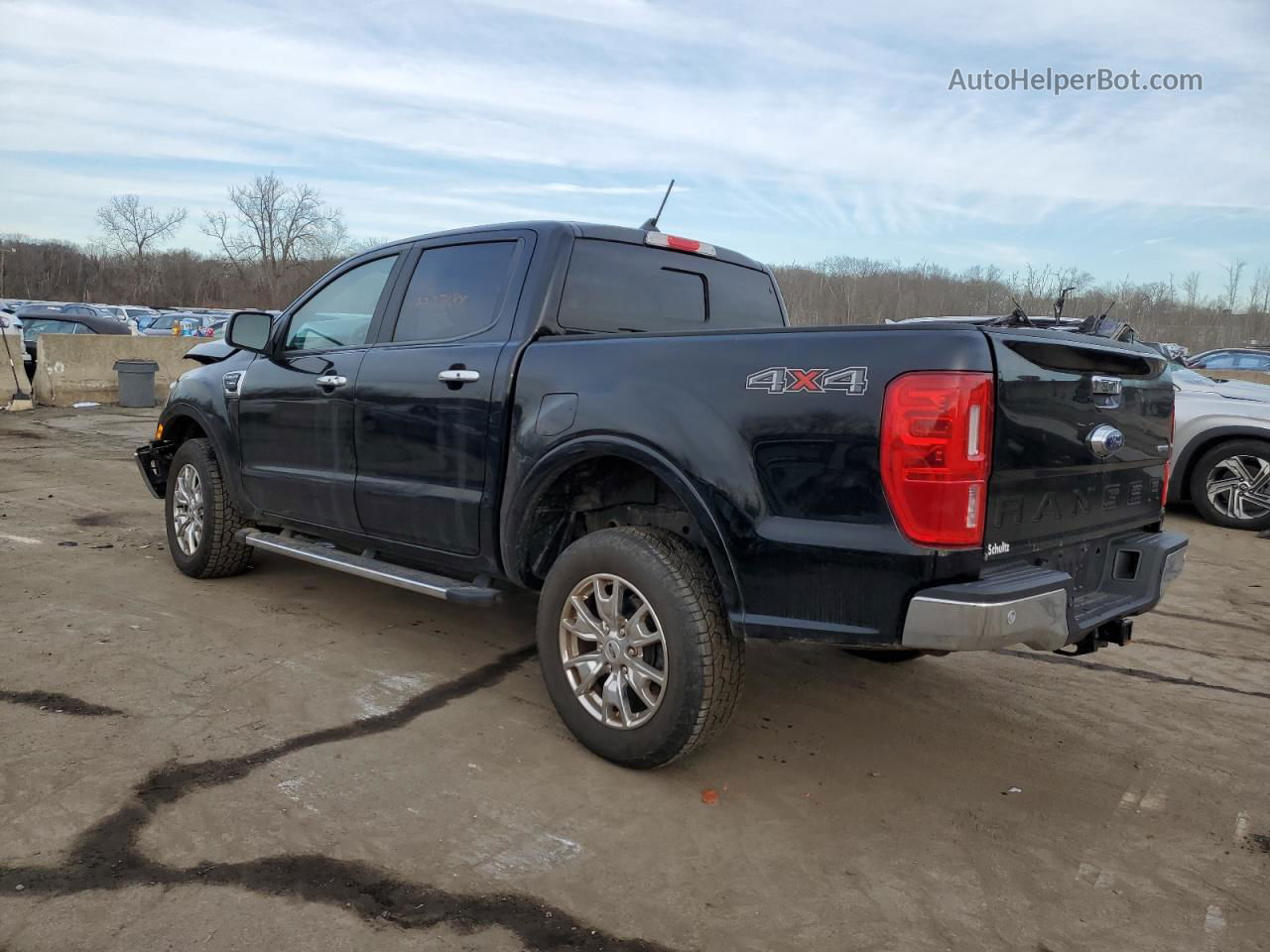 2019 Ford Ranger Xl Black vin: 1FTER4FH9KLA65589