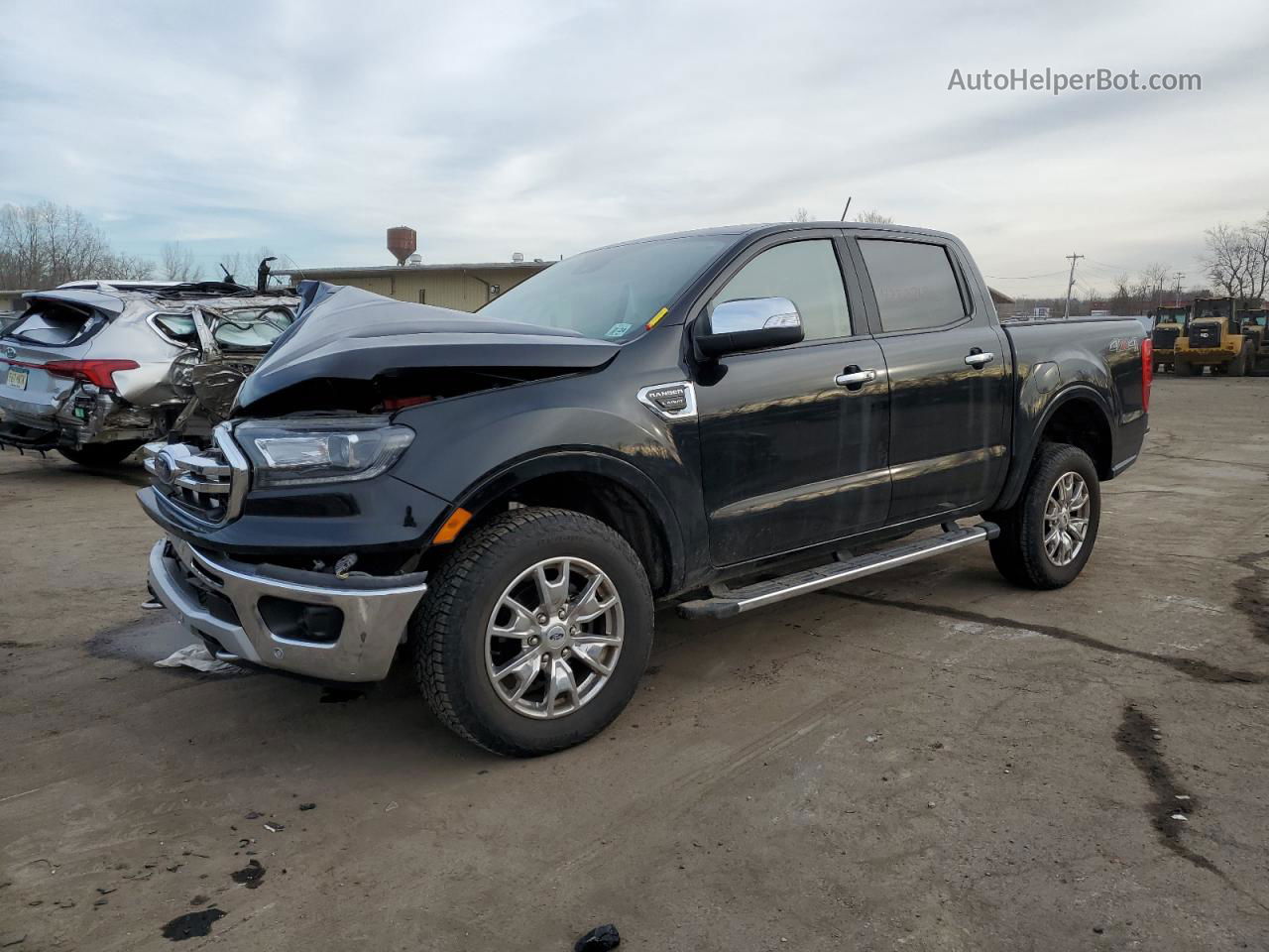 2019 Ford Ranger Xl Black vin: 1FTER4FH9KLA65589