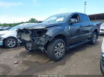 2019 Ford Ranger Lariat Gray vin: 1FTER4FH9KLB07131