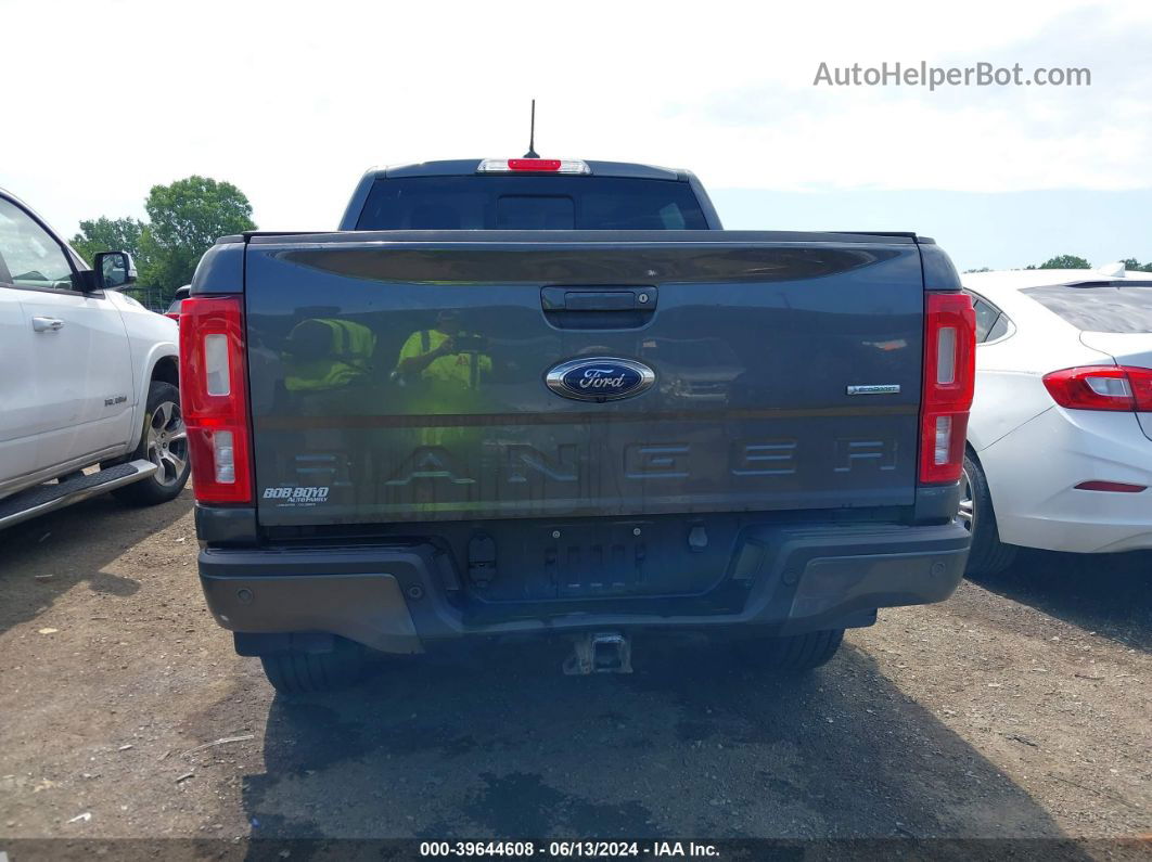 2019 Ford Ranger Lariat Gray vin: 1FTER4FH9KLB07131