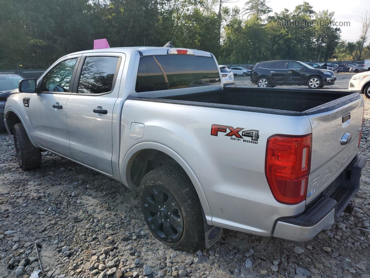 2019 Ford Ranger Xl Silver vin: 1FTER4FH9KLB17478