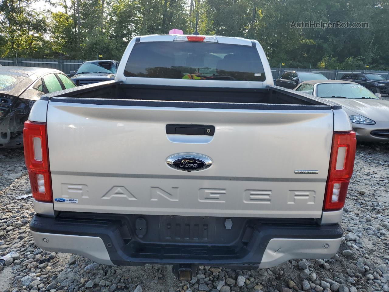 2019 Ford Ranger Xl Silver vin: 1FTER4FH9KLB17478