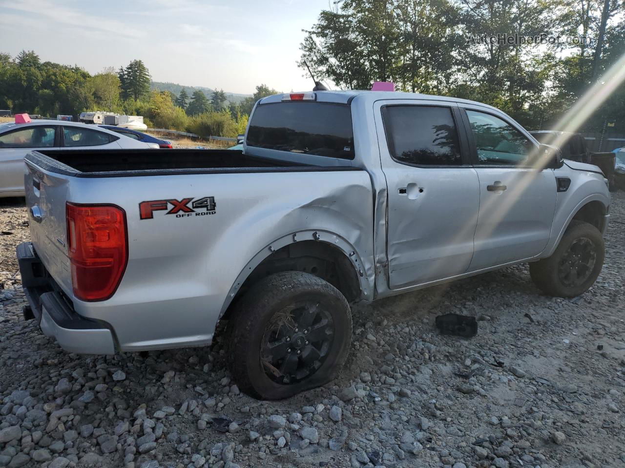 2019 Ford Ranger Xl Silver vin: 1FTER4FH9KLB17478