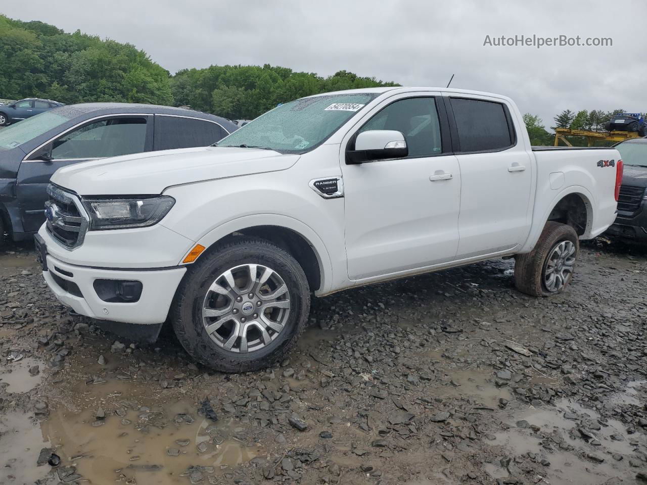 2019 Ford Ranger Xl Белый vin: 1FTER4FH9KLB17626