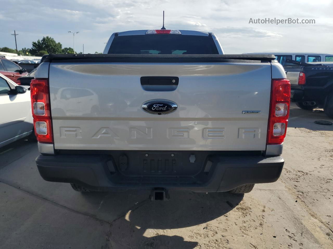 2020 Ford Ranger Xl Silver vin: 1FTER4FH9LLA01828