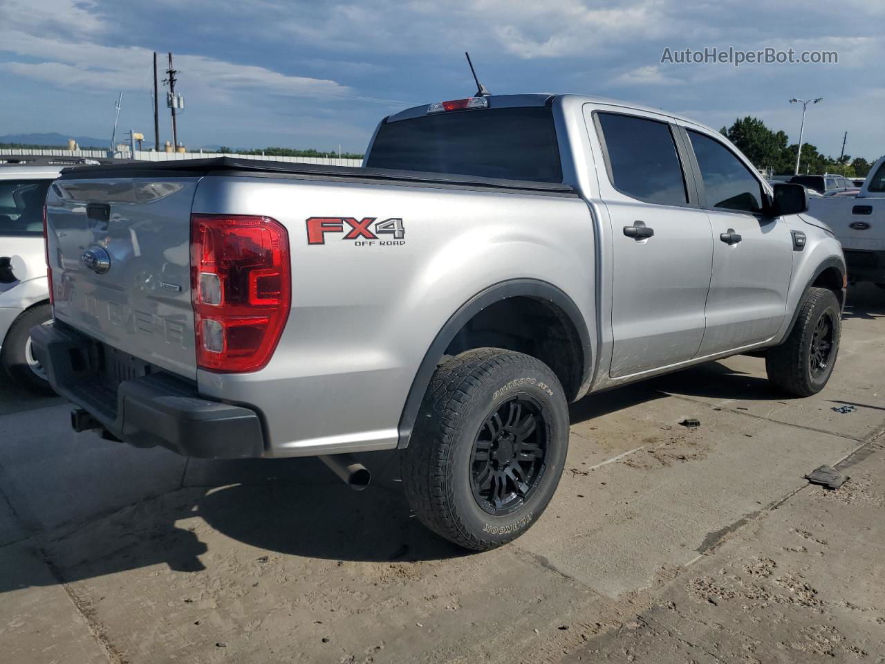 2020 Ford Ranger Xl Silver vin: 1FTER4FH9LLA01828