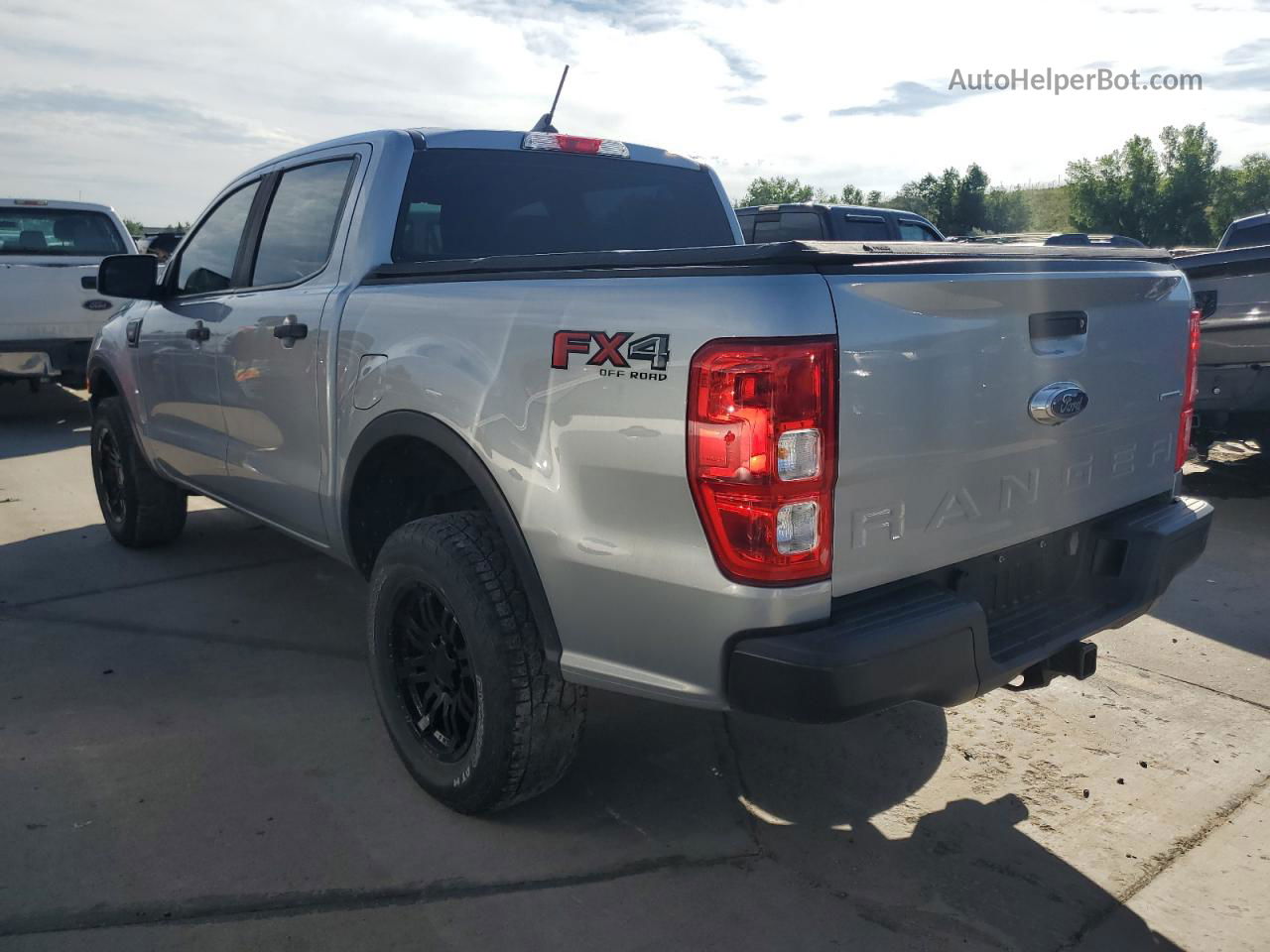 2020 Ford Ranger Xl Silver vin: 1FTER4FH9LLA01828